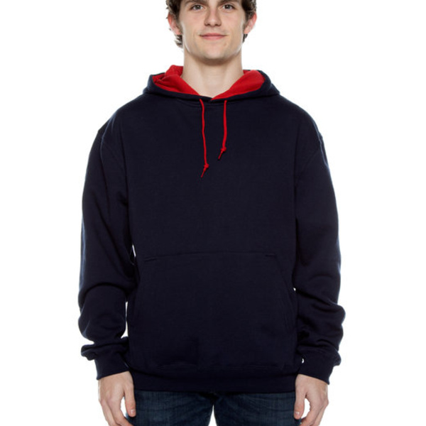 Unisex Contrast Hooded Sweatshirt Thumbnail