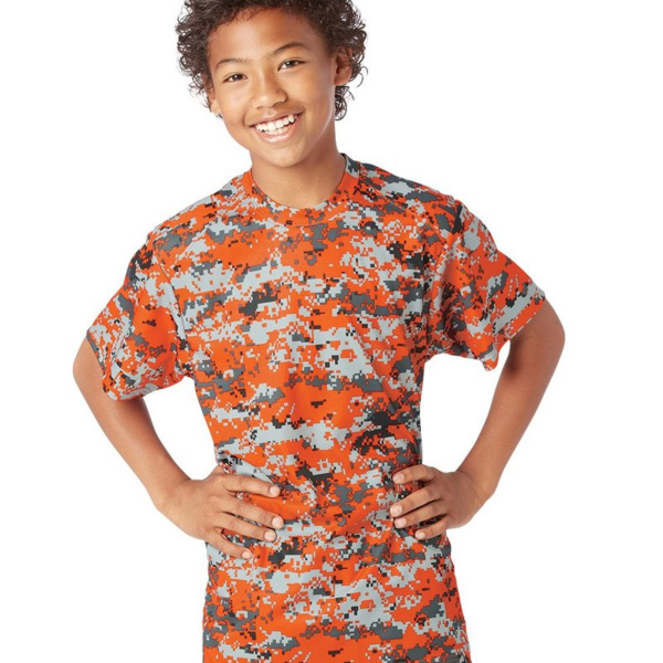 Youth Digital Camo T-Shirt Thumbnail