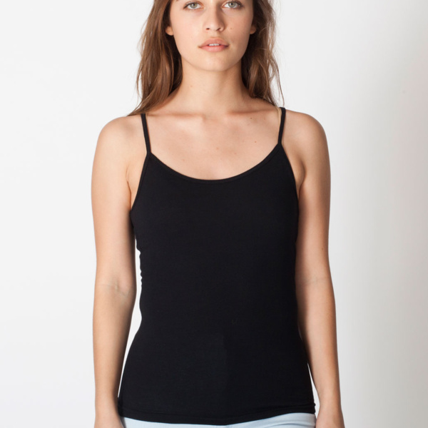 6311 Sheer Jersey Spaghetti Tank Thumbnail