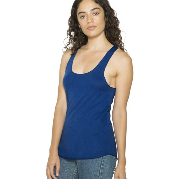 Women's Poly/Cotton Racerback Tank Thumbnail