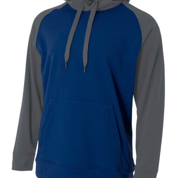Men's Color Block Tech Fleece Hoodie Thumbnail